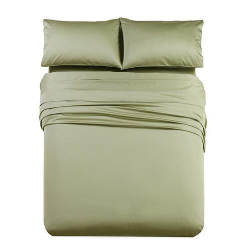 Bed Sheet Set Details about / Queen LBRO2M Black Microfiber 1800 Thread Count 1 Flat Sheet, 1 F